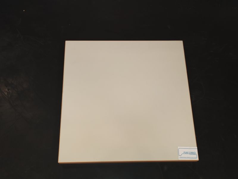 TAVOLA STOPPA     MULTISTRATO    60X60X4BORDO FAGGIO LAMINATO BIANCO A RETE