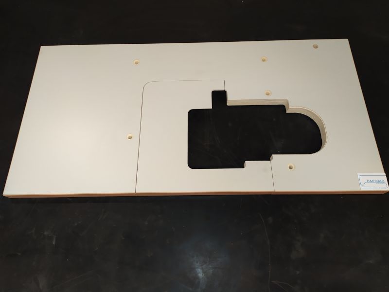 TAVOLA SOMMERSA +KIT X PEGASUS EX-MX-EXT3215-5214-5204 120X60X4 FORO CENTRALE