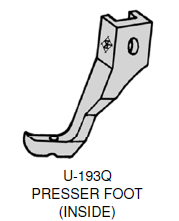 PRESSER FOOT (INSIDE) X MITSUBISHI