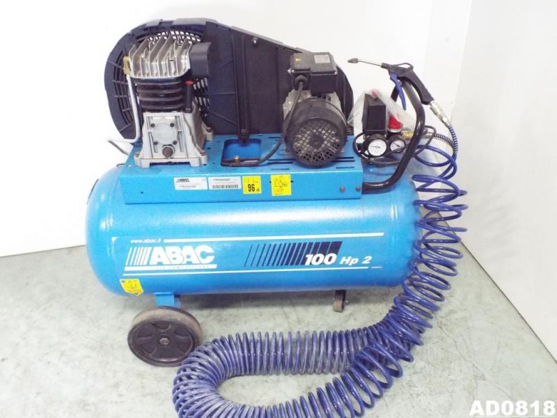 COMPRESSORE B2800/100HP 100L PLUS 220V HP2  KW 1,5  50HZ  220V