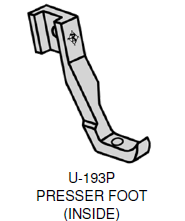 PRESSER FOOT (INSIDE) X MITSUBISHI
