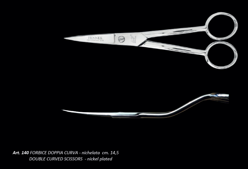 FORBICE RICAMO DOPPIA CURVA CM 14,5 SCISSORS