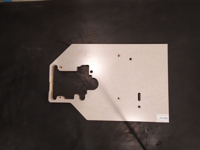 TAVOLA X RIMOLDI F71-F73  85X55X4 X SOSTEGNO A COLONNA