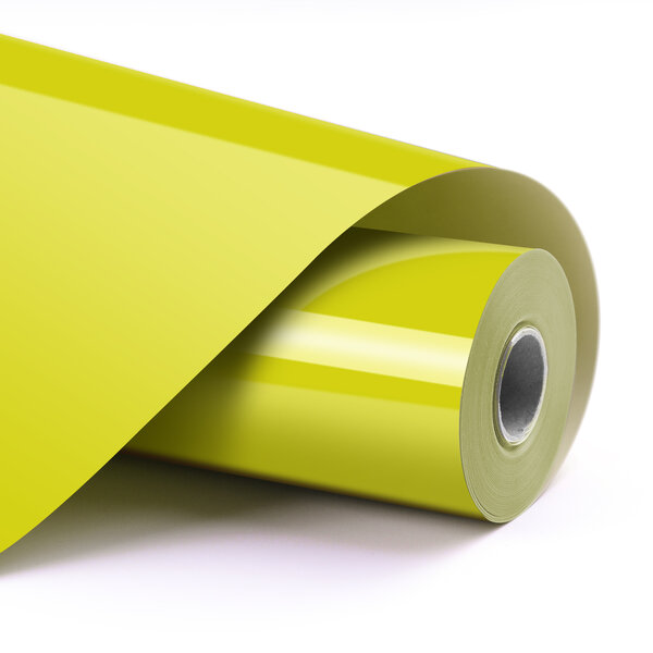 HEAT TRANSFERVINYL30,5CMX1,80M-YELLOW