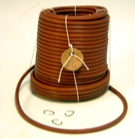 CINGHIA IN CUOIO 5/16 8MM (AL MT) HEAVY OAK LEATHER BELTING
