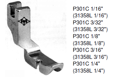 PRESSER FEET 3/16 (CORDONARE AGO SX)