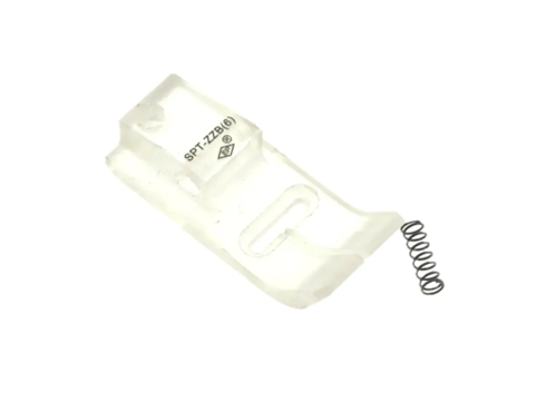 SOLETTA PIEDINO ZIG ZAG TRASPARENTE 6MM