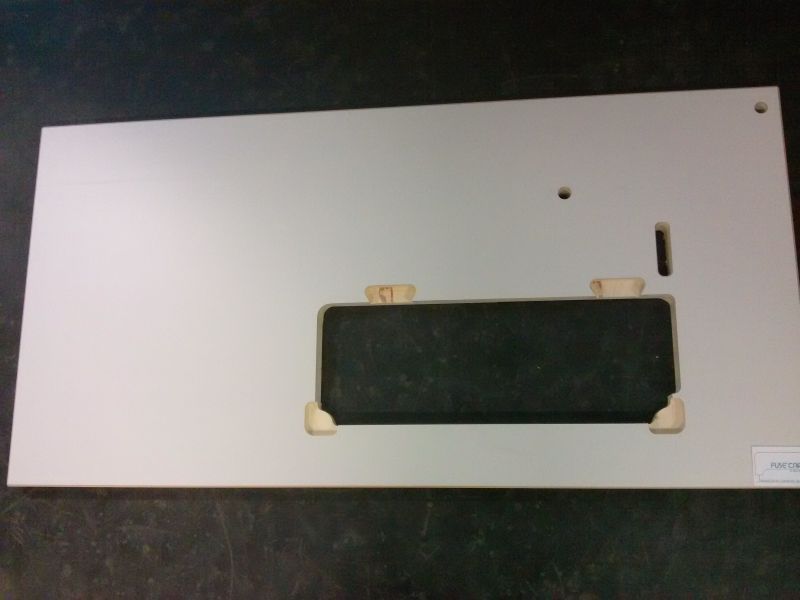 TAVOLA X DURKOPP 887-888 120X60 MOT.EFKABORDO FAGGIO LAMINATO BIANCO LISCIO