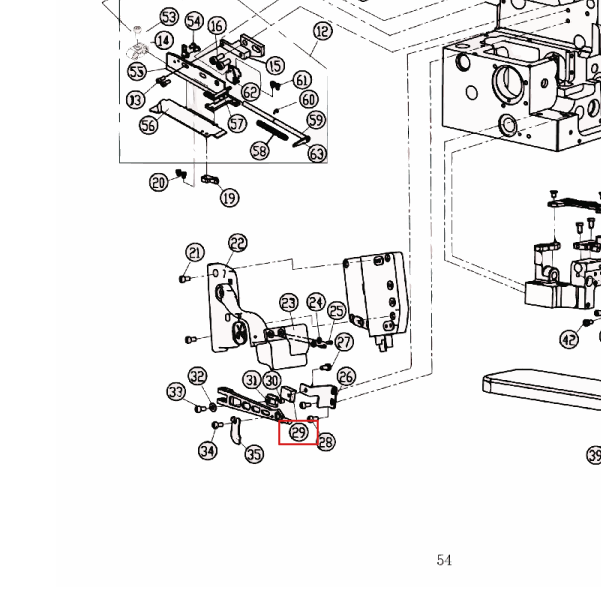 JK-900E-2629press foot saft switch