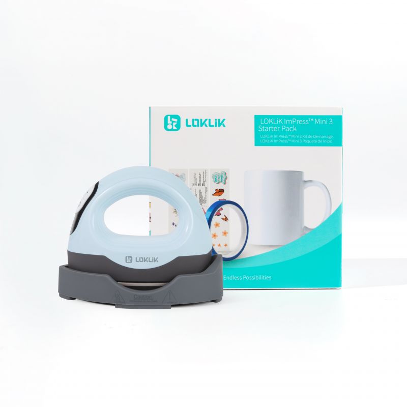 TERMOPRESSA MINI 3 BUBBLE BLU + TAZZA OMAGGIO