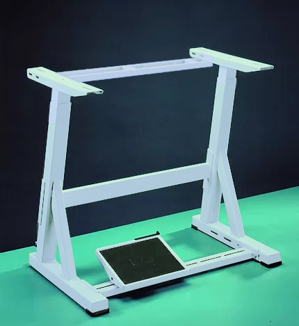 SOSTEGNO REGOLABILE BIANCO CON TRAVERSA PORTA MOTORE + RINFORZO  TAI 2051