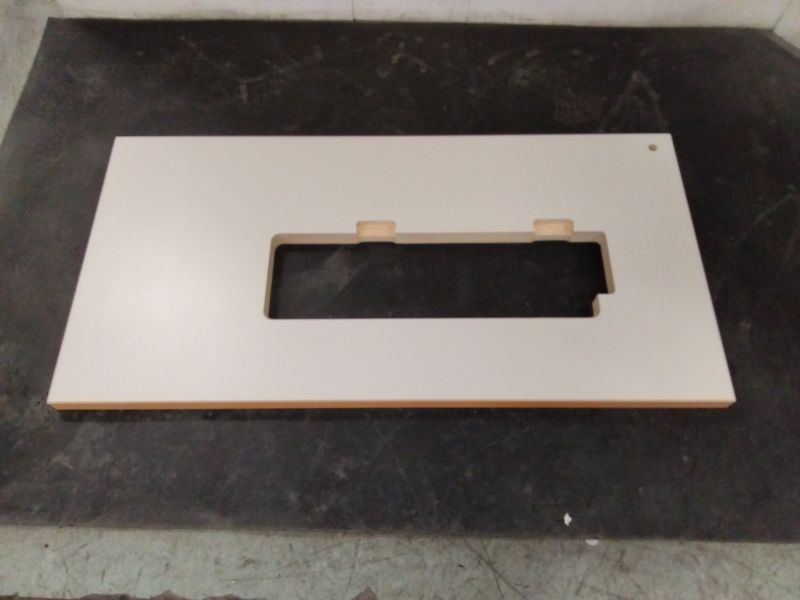 TAVOLA X EFFECI P10    120X60 BORDO FAGGIO LAMINATO BIANCO A RETE