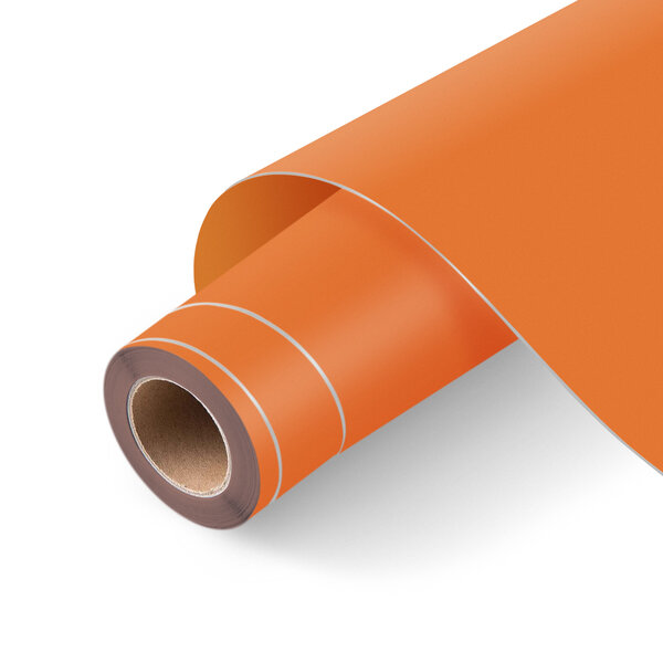 PER.ADHESIVE VINYLMATTE30,5X1,80 ORANGE MATTE