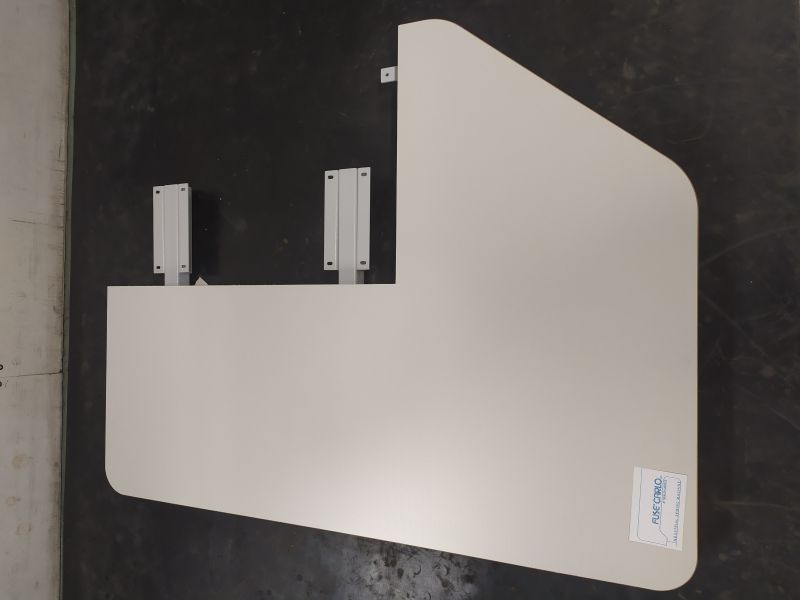 PROLUNGA 90X70 SENZA SPONDA POSTERIORE ECON SUPPORTI METALLICI X TAV.DA 105X55X4