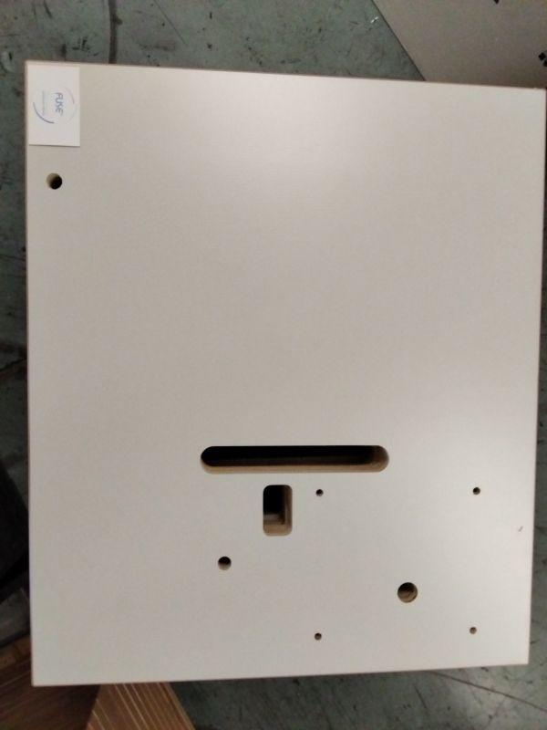 TAVOLA X JUKI 1340 MOTORE ESTERNO  60X70BF LAMIN. BIANCO A RETE